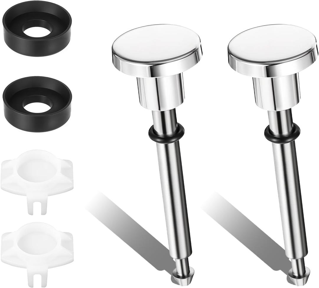 2 Set Tub Spout Diverter Repair Kit Shower Bathtub Faucet Repair Diverter Valve Cup Includes Seals and Gates Leak-Proof Faucet Repairs Bathtub Leaky Replacement Part