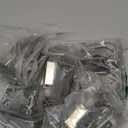 Chibery 10 Pack 170 Degree Soft Close Cabinet Hinges, Slow Smooth Hidden Frameless Hinge, Concealed Hardware Surface Mount Easy Installation, Lid Support Trap Door, Self Closing for Kitchen Cupboard