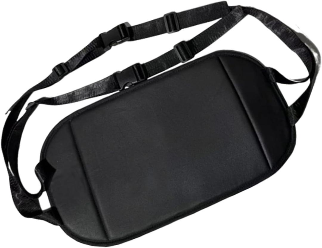 Foot Sling Airplane Travel  Flight Footrest, Adjustable Travel Foot Support | Portable Leg Hammock Adults, Kids, Offices Desk Use, Long Comfort for Camping, Airplane, Car Seat, Baby Nursing, (Basic Foot Board)