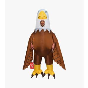 Morph Blow Up Eagle Costume, Inflatable Bald Eagle Costume for Adults, Giant Funny Eagle Blow Up Outfit, One Size