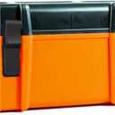 Mudder 12 Pcs Flexible Rubber Draw Latch, Front Storage Rack Rubber Latch for Cooler, Boat Compartment Cargo Box with Stainless Steel Keeper and Bracket