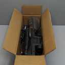 Candy Corded Stick Vacuum Cleaner, Powerful Suction Handheld Vacuum with One-Click Dust Disposal, 3-in-1 Use for Hard Floor, Ceramic Tile, 0.8 Liters Capacity, Easy Clean (Black)