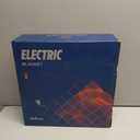 Bedsure Heated Blanket Throw Blanket - Fast Heating Electric Blanket, Soft Flannel Throw with 6 Time Settings(Up to 10H), 6 Heating Settings, Warm Gifts for Grandma & Grandpa & Seniors (50"x60", Pink)