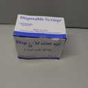 100Pack 2.5ml 2.5cc Disposable Plastic Syringes with 25Ga, Individually Sterile Package
