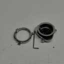 Garbage Disposal Flange Kit, Stainless Steel Sink Garbage Disposal 3 Bolts Mounting 3 1/2 Sink Drain Hole, Kitchen Sink Flange Kit for Garbage Disposal With Mounting Wrench