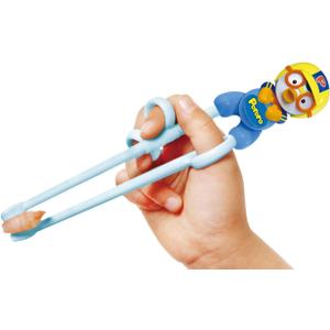 Edison Friends Pororo Penguin Chopsticks Training, Beginner, Brain Training, Learning, , Korean Food, Japanese Dinner Sushi, 1 Step to Learn Chopsticks, Made in Korea (Pororo Right Hand)