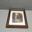 12x16 Vintage Gold Picture Frame, Ornate Victorian Frames for Gallery Wall or Tabletop with Real Glass, Display Art 8.5x11 with Mat or 12x16 without Mat for Antique Dco