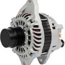SCITOO New Alternator Fits for Chrysler 200 11-13, for Sebring 07-10, for Dodge for Avenger 08-13, for Caliber 07-10, for Jeep for Patriot 07-16, for Compass 07-16, L4 2.4L,115A CW 11231 4801323AC