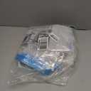 Amazon Basics Vacuum Compression Space Saving Storage Bags with Hand Pump for Clothes Packing, Jumbo, Clear, Pack of 6