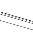 Door BIN for use with all Polar N10DC & N8DC Compressor RV Refrigerator models (Clear)