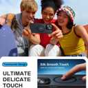 Strong Magnetic for iPhone 13 Pro Case, Military Grade Drop Protection, Compatible with MagSafe, Anti-Fingerprint Translucent Slim Phone Protective Cover for iPhone 13 Pro (6.1"), Black