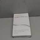 deweisn Floor Mount Tri-Fold Lighted Vanity Mirror with 21 LED Lights, Touch Screen and 3X/2X/1X Magnification, Two Power Supply Modes Make Up Mirror,Travel Mirror (White)