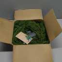 2 Pcs Christmas Garland with Lights 6 Ft, Real Touch Norfolk Pine Garland for Mantle, Christmas Decorations Indoor Outdoor for Wall Fireplace, Faux Greenery Cedar Garland Realistic for Table Decor