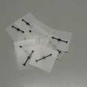 Lohoee 15Pcs Transparent Spinners Math Game Spinner with Rotating Arrow for Party Games and Teaching Using