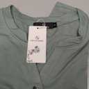 LILLUSORY Womens Henley 2 Piece Short Sets Summer 2026 Lounge Spring Beach Airport Travel Vacation Outfits Matching Sweatsuit (Medium, Sage Green)