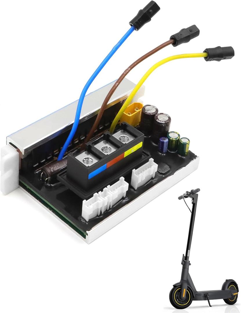 stio Scooter Controller 32km/h Compatible with Ninebot by Segway MAX G30 G30P G30D G30E G30LP Scooter Motherboard Circuit Main Board Controller New & Old Version 2-in-1 Controller Replacement Parts