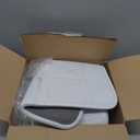 OLANLY Memory Foam Long Bathroom Rugs Runner 59x20, Super Soft Absorbent Bath Mat, Quick Dry, Machine Washable Shower Floor Rugs, Bathmat Carpet, Bathroom Home Decor Accessories, White