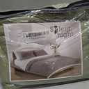 Silentnight 4 Piece Queen Size 100% Egyptian Cotton 15" Inch Deep Pocket Premium Hotel Quality Smooth & Soft Bedding Sheet Set Luxury Soft - Sage Solid