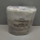 OIAHOMY Large Blanket Basket, 22x17x12 Rectangle Woven Baskets, Nursery Blanket Storage Living Room, Toy Storage With Handle, Large Baskets for Organizing-Gradient Yellow