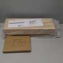 WOPITUES Wood Floating Shelves Set of 6, Shelves for Wall Decor, Farmhouse Shelf for Bedroom, Bathroom Storage Shelves, Book Shelves for Living Room,  Rustic Brown