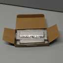 HBL' Pocket Door Hardware Set  2 Recessed Flush Finger Pulls & 1 Edge Pull, Made of 304 Stainless Steel, Template Included, Silver.