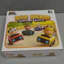 iPlay, iLearn Press to Go Car Toys for Toddlers 1-3, Baby Animal Racing Cars, Infant Play Vehicle Set, Baby Push Go Friction Car Toys for 6-9-12-18 Months, 1st Birthday Gifts for 1-2 Years Old Boys