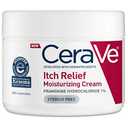CeraVe Moisturizing Cream for Dry Skin Relief, 12 Ounce, Fragrance Free Cream with Pramoxine for Itch Relief