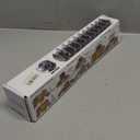 Double Capacity Hat Organizer for Baseball Caps 2 Packs - 40 Cap Storage with Spring Clips, Wall Mount Closet & Door Hat Rack Holder Hanging(Strong Adhesive & Screws) Matte Black