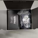 Aquasonic Black Series Ultra Whitening Toothbrush  ADA Accepted Electric Toothbrush- 8 Brush Heads & Travel Case  40,000 VPM Electric Motor & Wireless Charging - 4 Modes w Smart Timer (1 Count (Pack of 1))