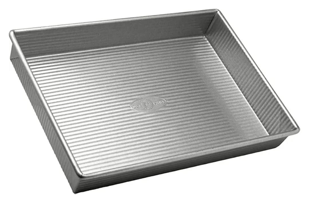 USA Pan Bakeware Rectangular Cake Baking Pan, 9 x 13 inch, Nonstick & Quick Release Coating, Aluminized Steel