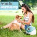 Automatic Dog Ball Launcher for Small Dogs Dog Ball Thrower Fetch Machine - Indoor Outdoor Interactive Toy with 3 Mini Tennis Balls 2 Inch