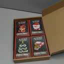 Christmas Building Blocks Decor Set Santa Tree Gift