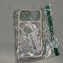 SUPFINE Magnetic for iPhone 17 Pro Max Case (Compatible with MagSafe)(Military Grade Drop Protection)(Camera Protection) Translucent Matte Shockproof Phone Cover 2025,Antique White