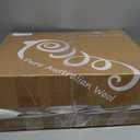 CUDDLE DREAMS Wool Comforter Duvet Insert, 100% Australian Wool Filling with Soft Noiseless Cotton Shell, Natural Warmth (Midweight for All Season, Twin) (TWIN, 68 IN x 88 IN)