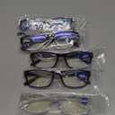 Gaoye 1.75 Professional Reading Glasses for All Day - Computer Readers with Blue Light Protection - Value Pack