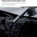 iOttie Easy One Touch Signature Dashboard & Windshield Universal Car Mount Phone Holder Desk Stand with Suction Cup Base and Telescopic Arm for iPhone, Samsung, Google, More Smartphones