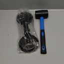 Floor Gap Fixer Tool for Laminate Floor Gap Repair Include Suction Cup and Mallet (Can't use on scraped surface floor) (Blue)