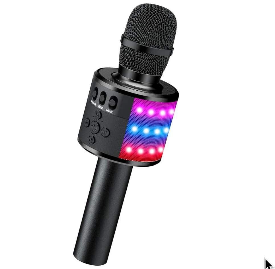 BONAOK Bluetooth Wireless Karaoke Microphone