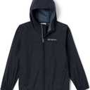 Columbia Boys' Glennaker Rain Jacket (XX-Small, Black)