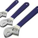 Allied 89076 6 8 & 10 in. Adjustable Wrench Set - 3 Piece