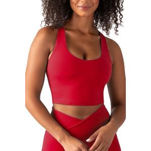 YITTY Active Women's UltraLuxe Built-in Bra Tank Top, Athleisure, 4-Way-Stretch Large YITTY Active Women's UltraLuxe Built-in Bra Tank Top, Athleisure, 4-Way-Stretch Large
