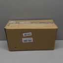 2PCS Acrylic Rectangular Serving Tray with Lid - Grey Black Marbleized Grain Cake Holder, Cake Stand Display Set for Cheese, Chips, Fruit Platter