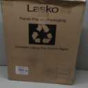 Lasko Pedestal Fan, Oscillating Fan for Bedroom with Adjustable Height and 3 Cooling Speeds, Portable, 18", Black, 1827