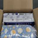 The Honest Company Comfort Dry Disposable Overnight Diapers for Sensitive Skin, Hypoallergenic, Baby Cozy Cloud and Star Signs Design Club Box Size 5 (27 lbs) 40 Count
