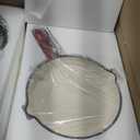 Hisencn Enameled Cast Iron Cookware Set - 7 Piece Dutch Ovens Set, Sauce Pan, Skillet, 3 Lids, Pots and Pans Set, Ceramic Coated Cast Iron, Heavy Duty, Gas/Induction Compatible, PFA Free, Rouge Red