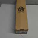 Kevin Textile Fall Corduroy Pillow Covers 26x26 Inch 2 Packs Soft Cozy Euro Pillows with Stripe Pattern Big Throw Pillowcases for Couch Sofa Bedroom Home Decor, Rust