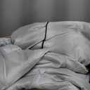 Madison Park Essentials Room in a Bag Faux Silk Comforter Set - Luxe Diamond Tufting All Season Bedding, Matching Curtains, Decorative Pillows, Grey King(104"x92") 24 Piece