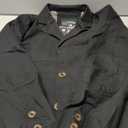 Men's Blazer Casual Suit Jacket Cotton Sport Coat Regular Fit Autumn Busniess Jackets (Medium, Black)