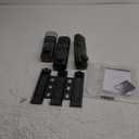 Shampoo and Conditioner Dispenser,GlintGath Shower Dispenser 3 Chamber No Drill Shampoo Dispenser for Shower Wall Mounted Shower Soap Dispenser for Bathroom Hotel,3 * 300ML,Gun Gray