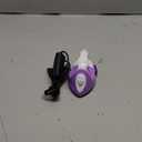 Honoson Mini Craft Iron Mini Heat Press Small Iron 3.93 x 2.36 x 2.76 in Portable Handy Tiny Flatiron with Charging Base Accessory for Fuse Bead Patch DIY Heat Transfer Vinyl(Purple)